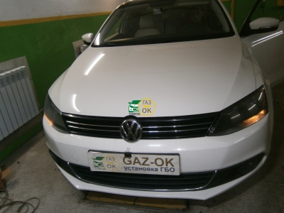 Установка ГБО на авто Volkswagen Jetta 2.5 USA газ на машину Gaz Ok Газ ОК Киев